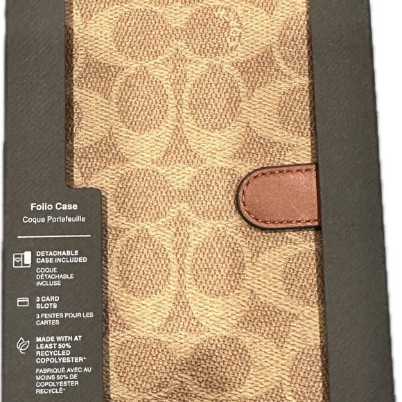 COAH FOLIO CASE IPHONE 15 PRO MAX - Picture 6 of 7